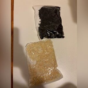 Black and Gold Rhinestone Set 💎